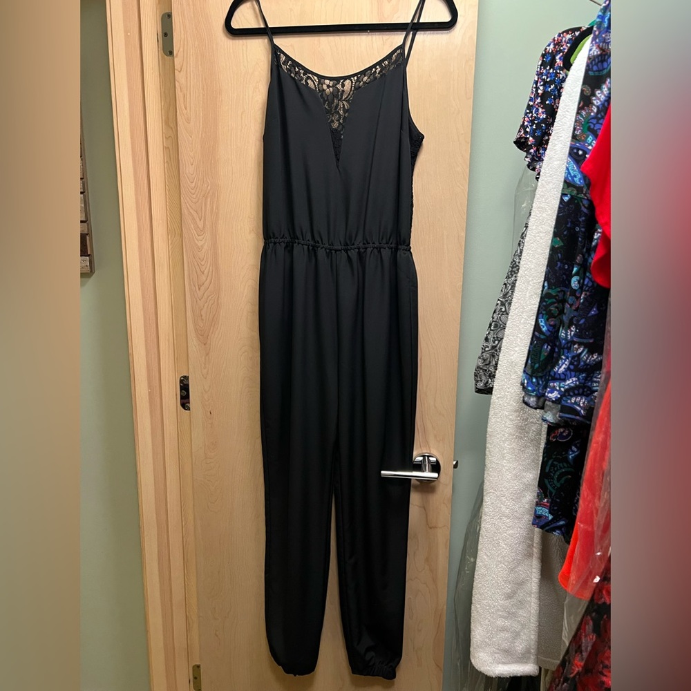 Pixley jumpsuit with lace